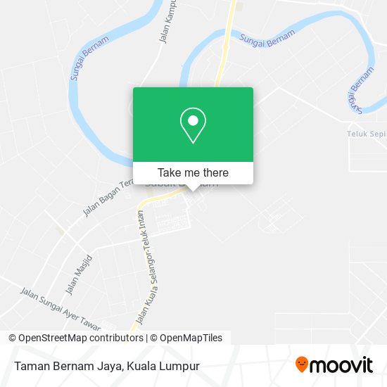 Peta Taman Bernam Jaya