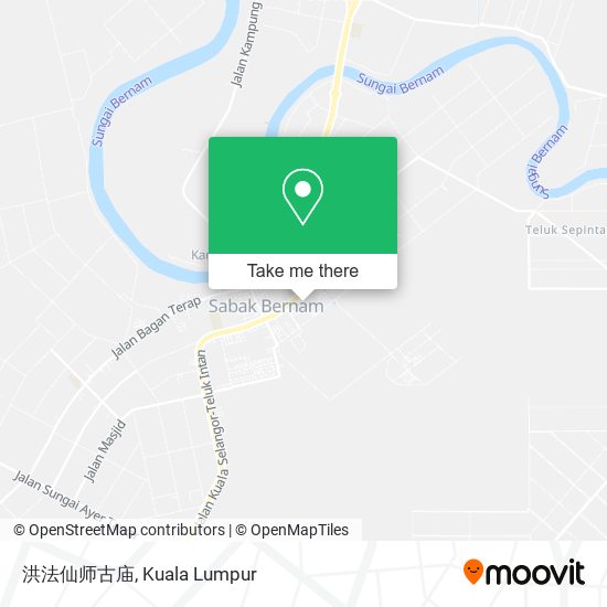 洪法仙师古庙 map