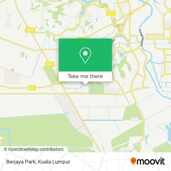 Berjaya Park map