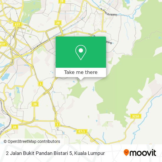 2 Jalan Bukit Pandan Bistari 5 map