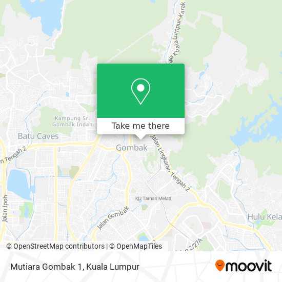 Mutiara Gombak 1 map