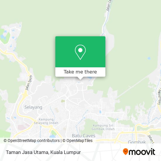 Peta Taman Jasa Utama