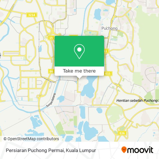 Persiaran Puchong Permai map