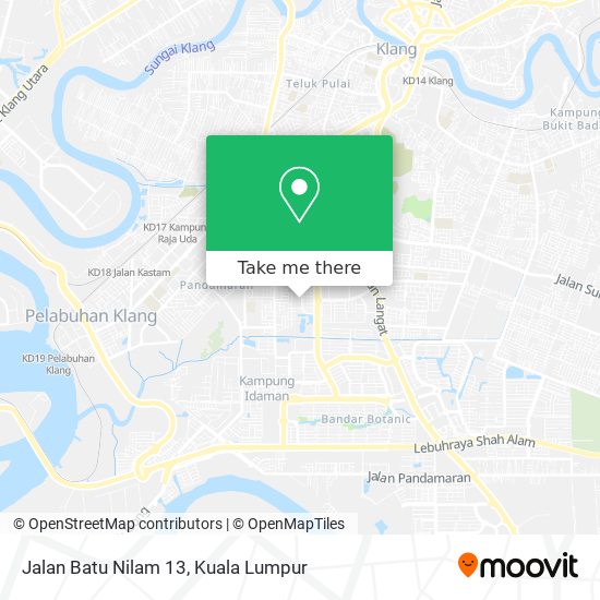 Jalan Batu Nilam 13 map