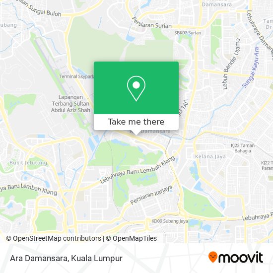Peta Ara Damansara