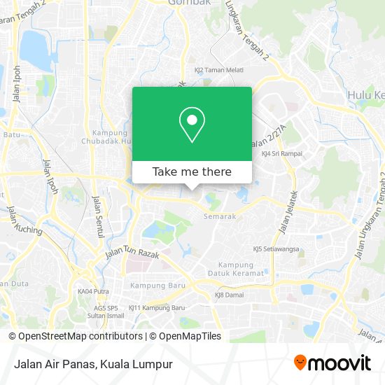 Jalan Air Panas map