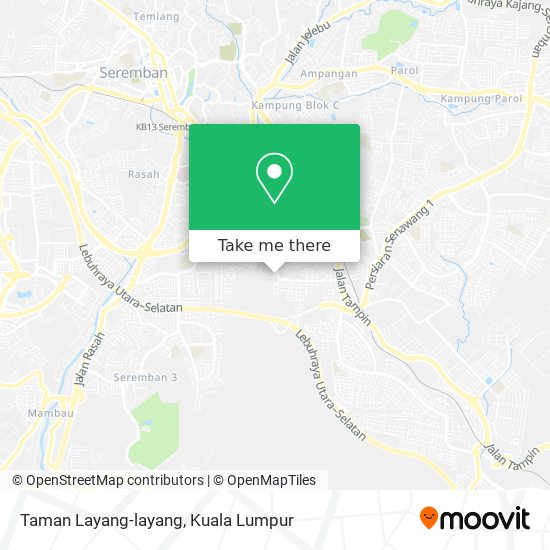 Peta Taman Layang-layang