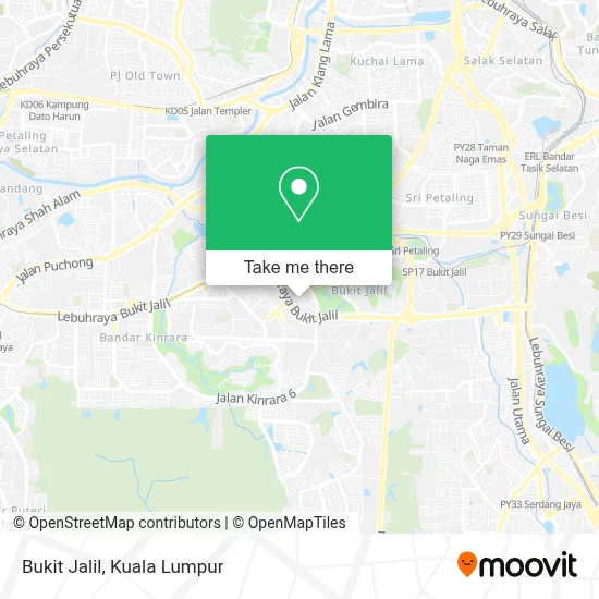 Peta Bukit Jalil