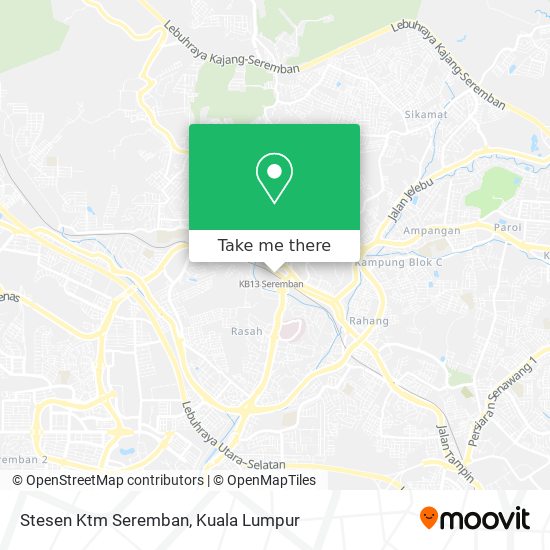 Peta Stesen Ktm Seremban