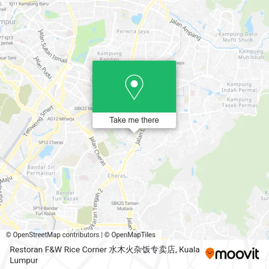 Restoran F&W Rice Corner 水木火杂饭专卖店 map