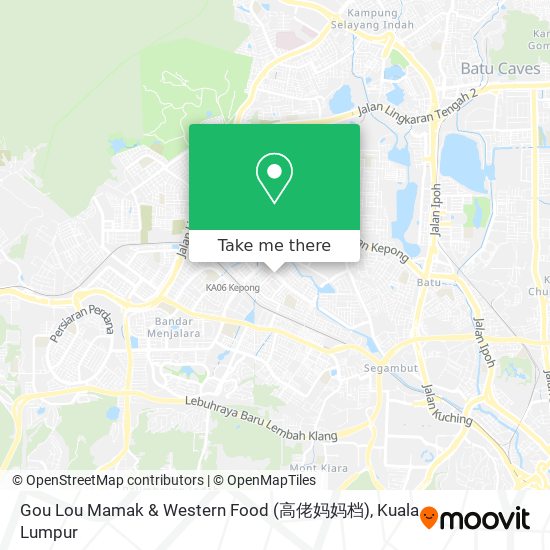 Gou Lou Mamak & Western Food (高佬妈妈档) map