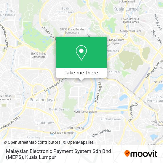 Peta Malaysian Electronic Payment System Sdn Bhd (MEPS)