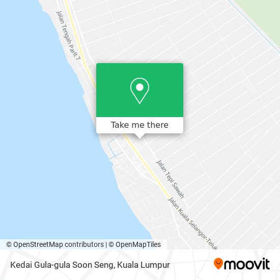 Kedai Gula-gula Soon Seng map