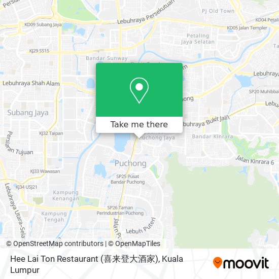 Hee Lai Ton Restaurant (喜来登大酒家) map