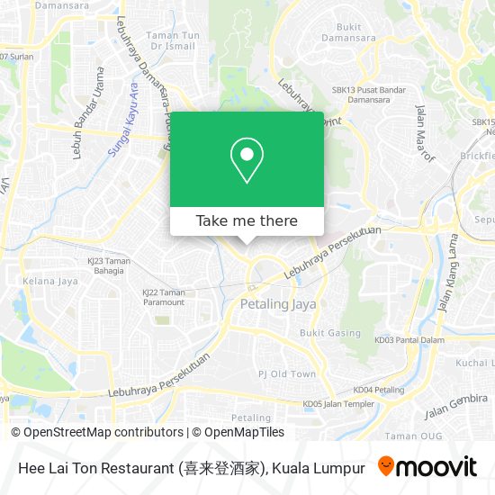 Hee Lai Ton Restaurant (喜来登酒家) map
