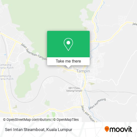 Seri Intan Steamboat map