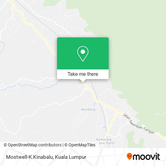 Peta Mostwell-K.Kinabalu