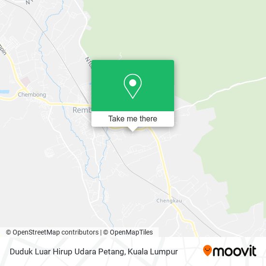 Peta Duduk Luar Hirup Udara Petang