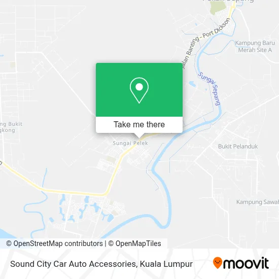 Sound City Car Auto Accessories map