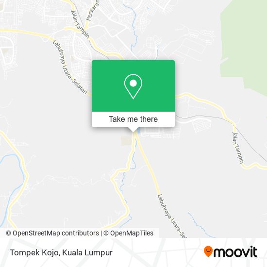 Tompek Kojo map