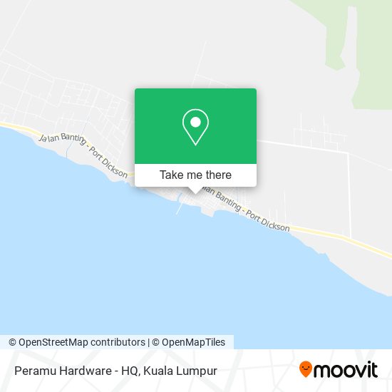 Peramu Hardware - HQ map