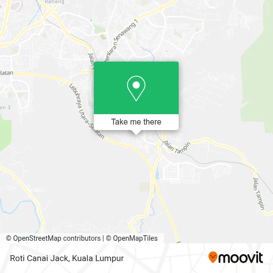 Roti Canai Jack map