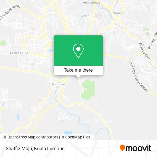 Shaffiz Maju map