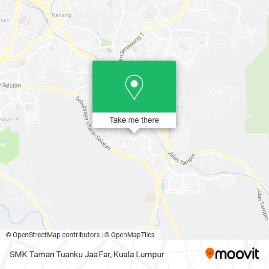 SMK Taman Tuanku Jaa'Far map