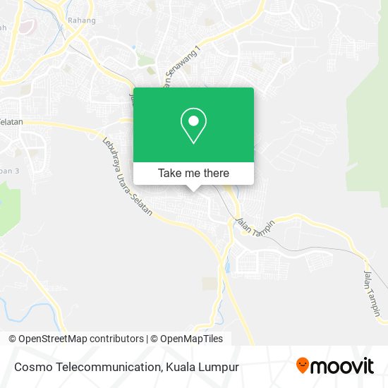 Cosmo Telecommunication map