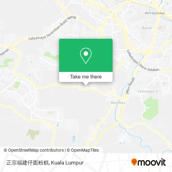 正宗福建仔面粉糕 map