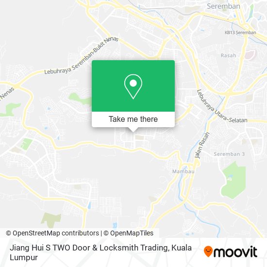 Peta Jiang Hui S TWO Door & Locksmith Trading