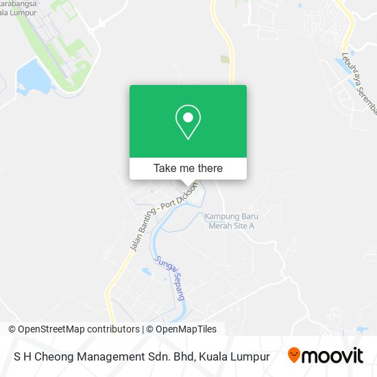 S H Cheong Management Sdn. Bhd map