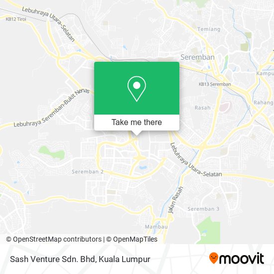 Sash Venture Sdn. Bhd map