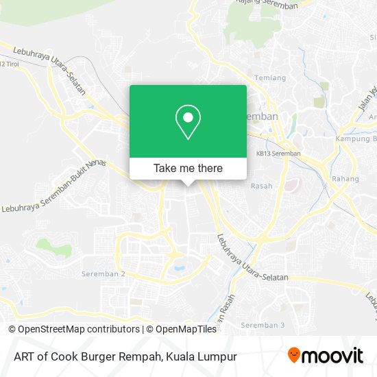 ART of Cook Burger Rempah map