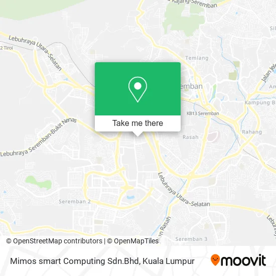 Mimos smart Computing Sdn.Bhd map