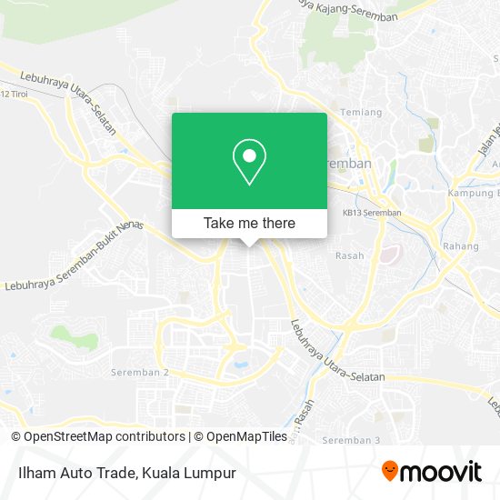 Ilham Auto Trade map