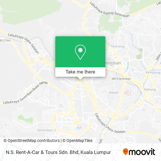 N.S. Rent-A-Car & Tours Sdn. Bhd map