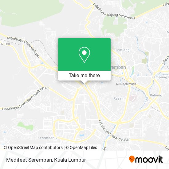 Peta Medifeet Seremban