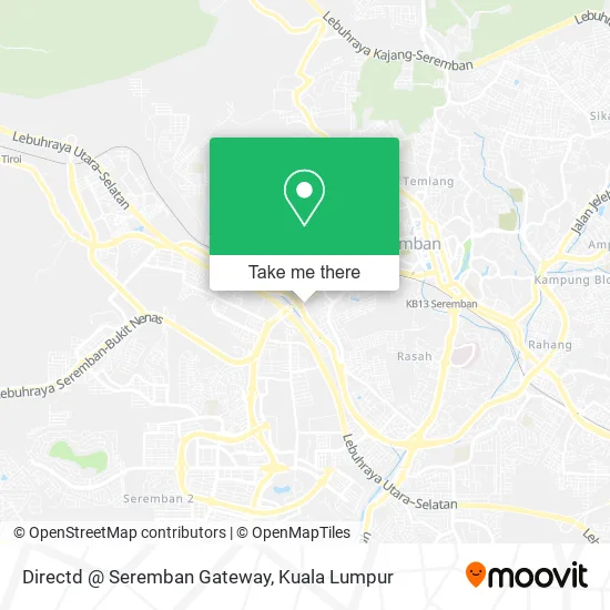 Directd @ Seremban Gateway map