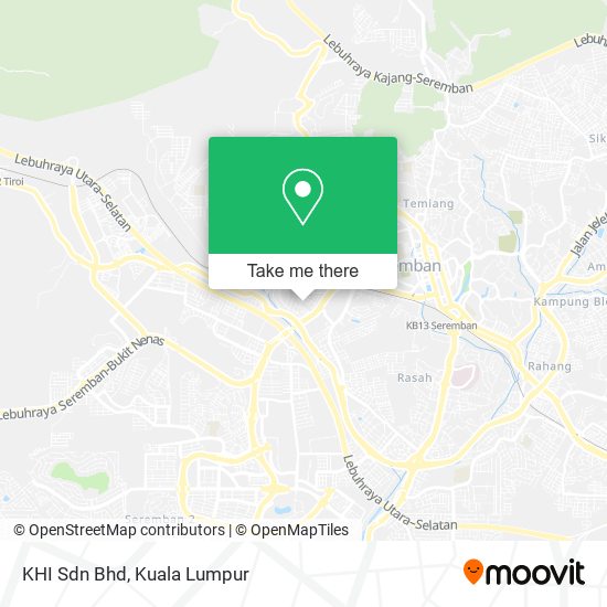 KHI Sdn Bhd map