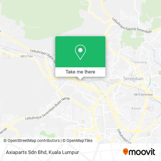 Axiaparts Sdn Bhd map