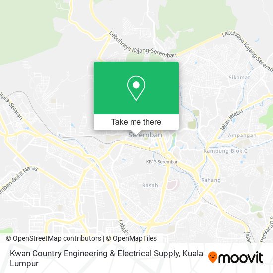 Kwan Country Engineering & Electrical Supply map