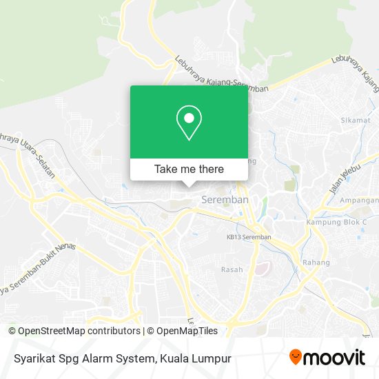 Syarikat Spg Alarm System map