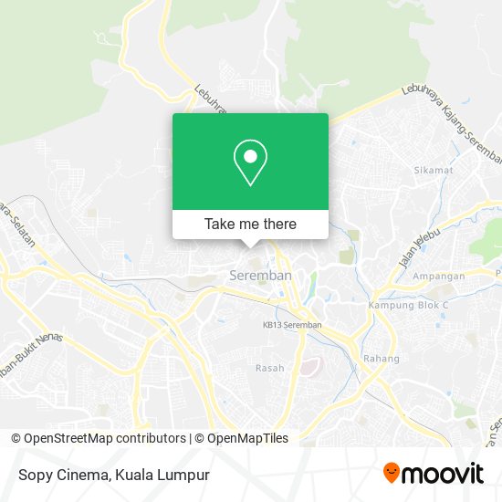 Sopy Cinema map