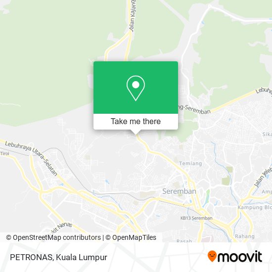 PETRONAS map