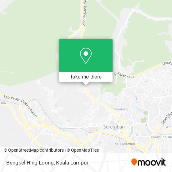 Peta Bengkel Hing Loong