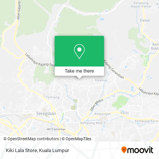 Kiki Lala Store map