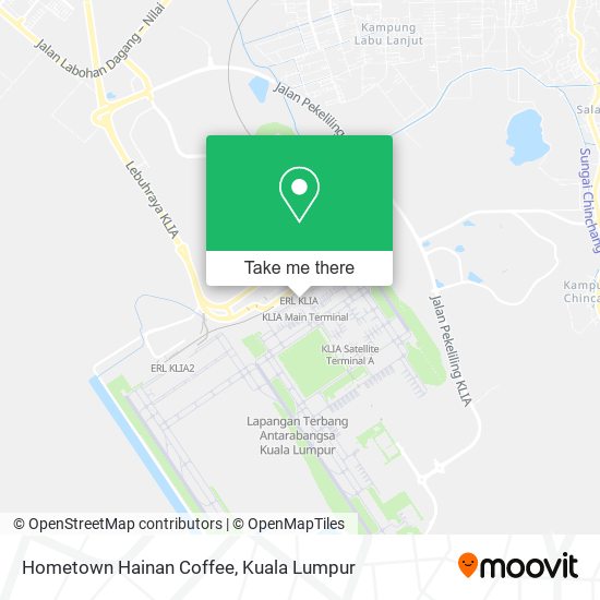 Hometown Hainan Coffee map