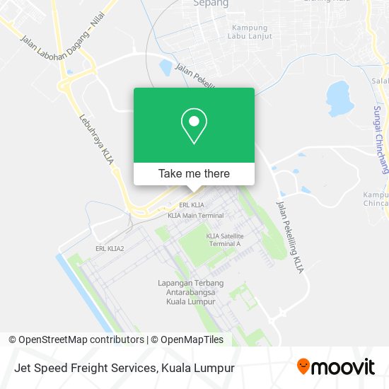 Jet Speed Freight Services map