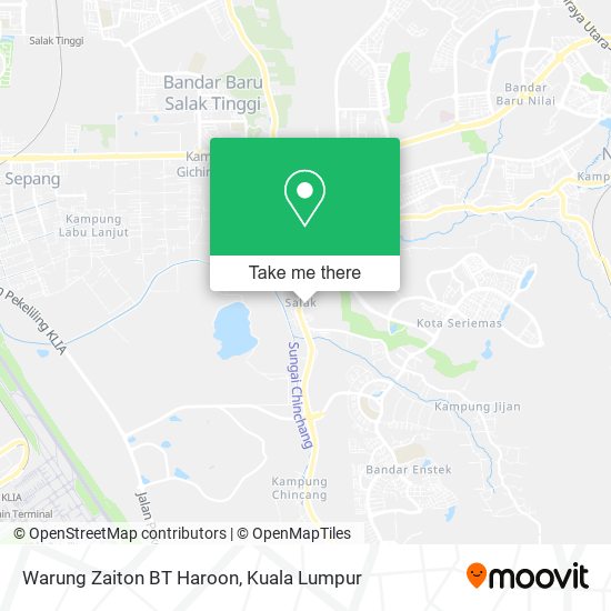 Peta Warung Zaiton BT Haroon